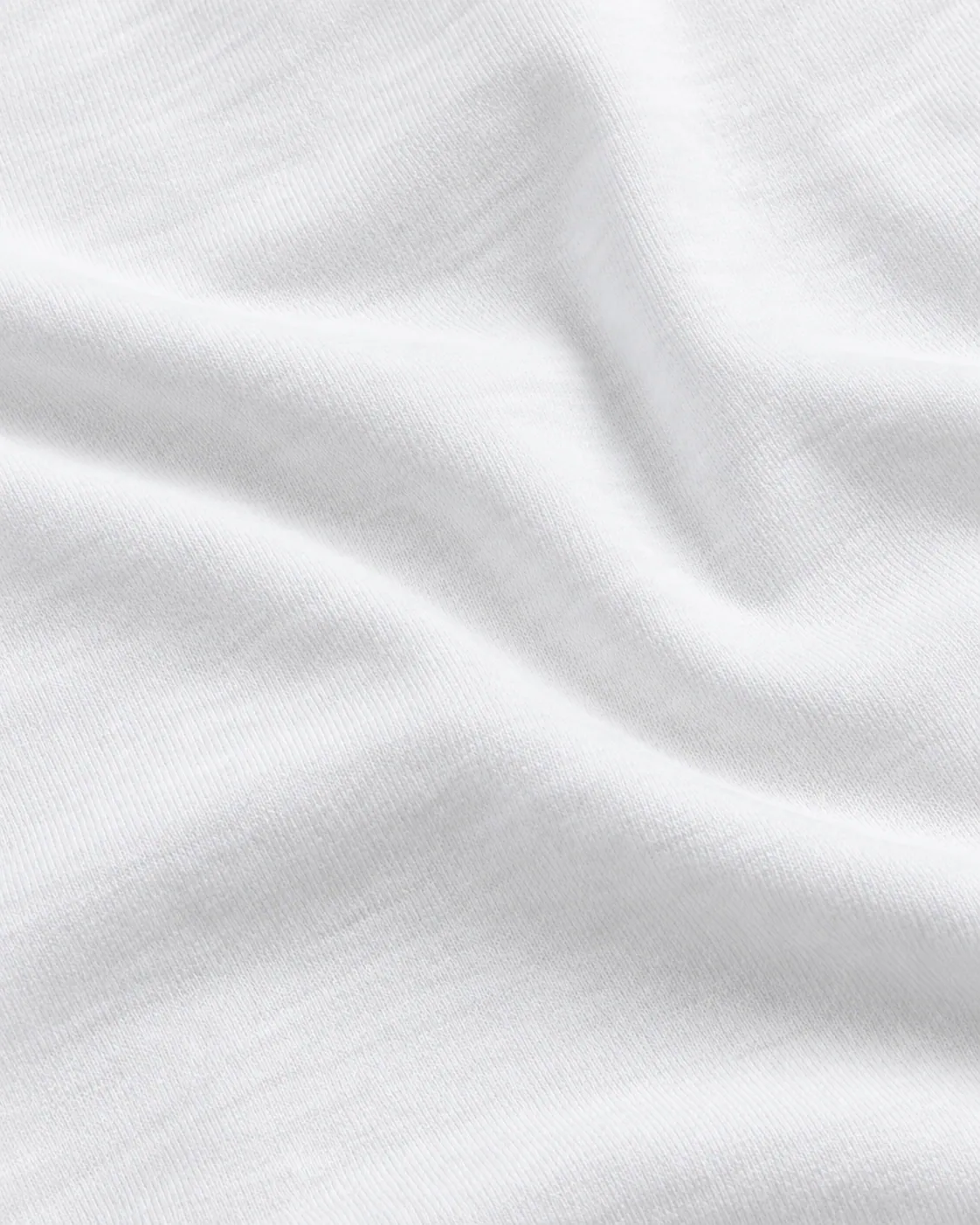 Cotton jersey fabric texture close-up