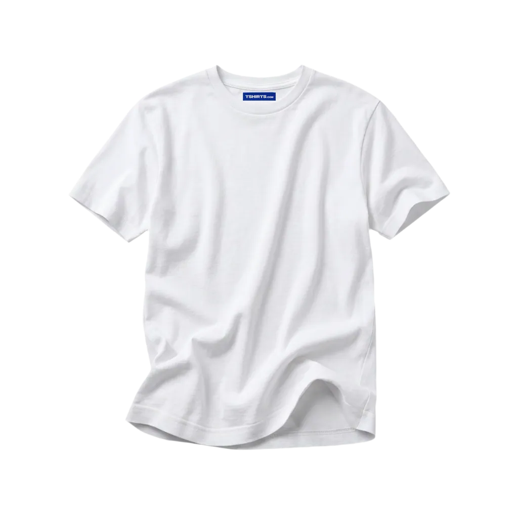 SpongeBob printed on a white shirt