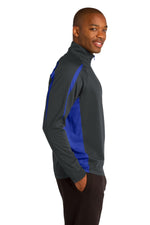 Sport-Tek Sport-Wick Stretch 1/2-Zip Colorblock Pullover ST851/E36925 Image