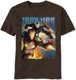 Iron Man Blast Team Adult T-Shirt Image