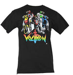 Voltron Five Cats Adult T-Shirt Image