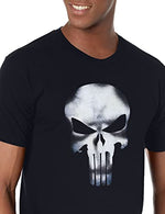 Punisher No Sweat Distressed Logo Skull Adult T-Shirt Image