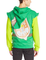 Nintendo Legend of Zelda Windwaker Link Zip-Up Adult Hoodie Image
