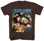 Iron Man Blast Team Adult T-Shirt Image