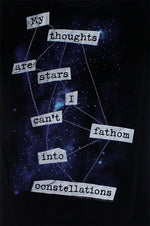 The Fault In Our Stars Thoughts Are Stars Adult T-Shirt Image