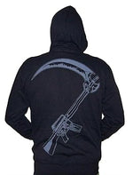 Sons of Anarchy Reaper Crew Adult Zip Up Hoodie Sweatshirt Image