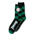 Demon Slayer Tanjiro Character Pattern Anime Crew Socks Image
