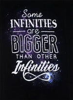 The Fault In Our Stars - Some Infinities Are Bigger Juniors T-Shirt Image