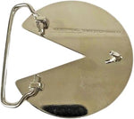 Pac-Man Belt Buckle with Chrome Image