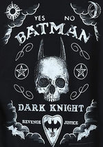 DC Comics Batman Spirit Board Dark Knight Adult Zip Hoodie Image
