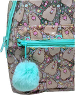 Pusheen Character All Over Popsicle Print PVC Mini Backpack Image