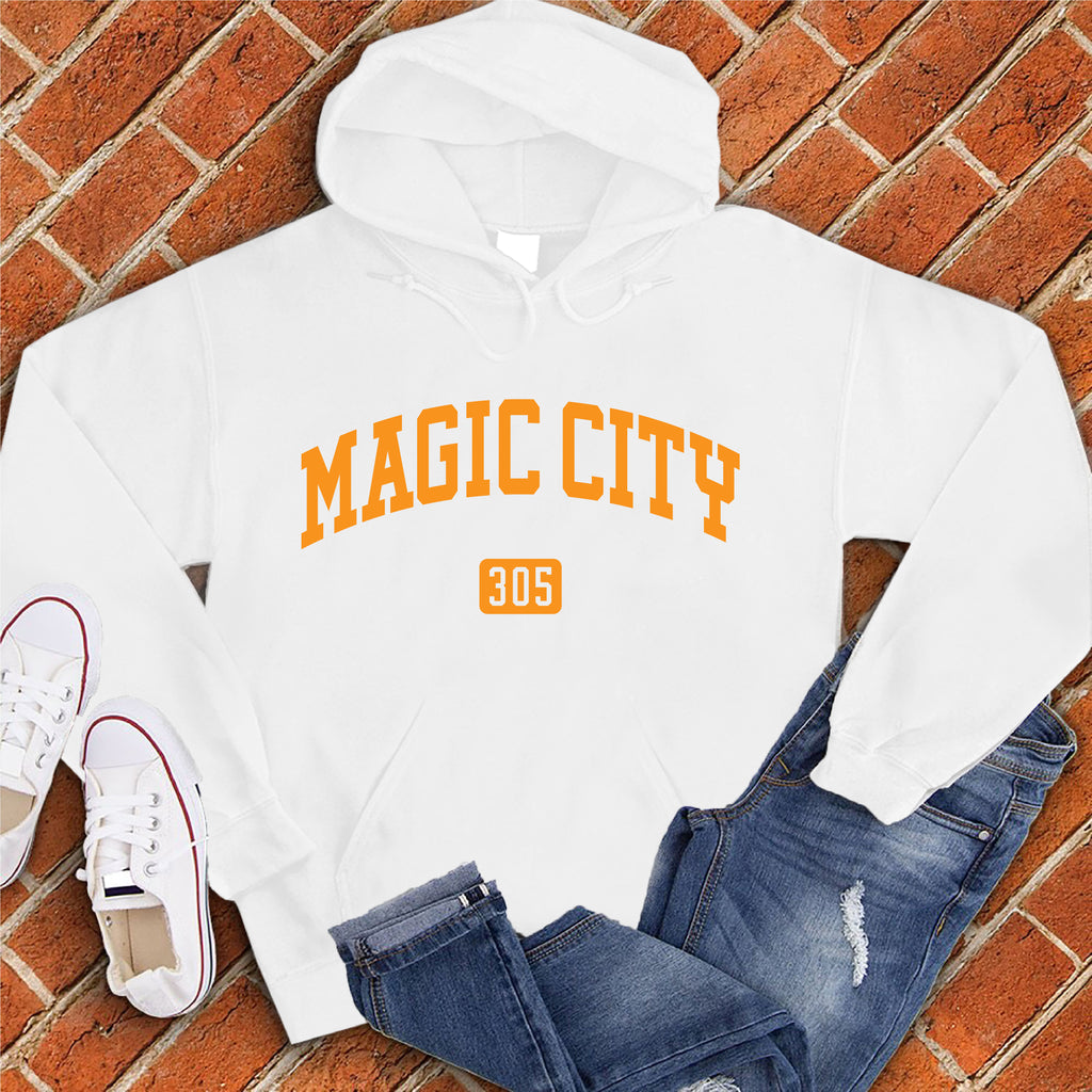 Magic City Hoodie Hoodie Tshirts.com White S 