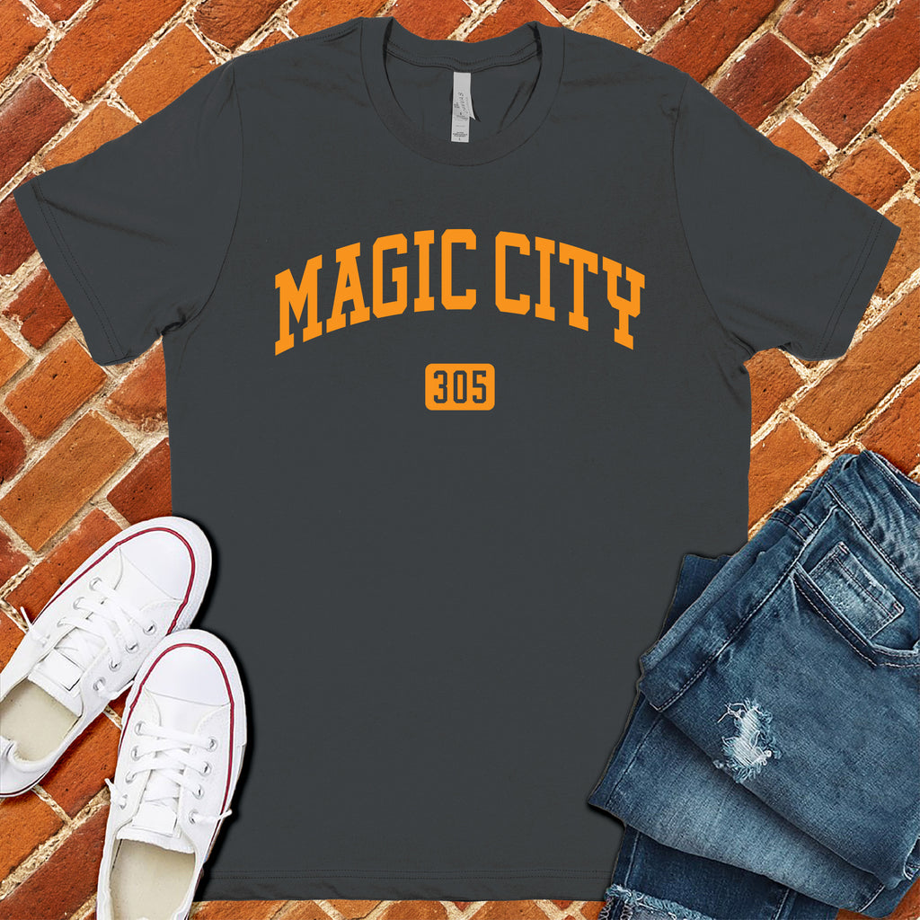 Magic City T-Shirt T-Shirt Tshirts.com Asphalt S 