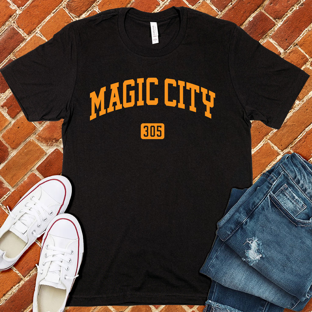 Magic City T-Shirt T-Shirt Tshirts.com Black S 