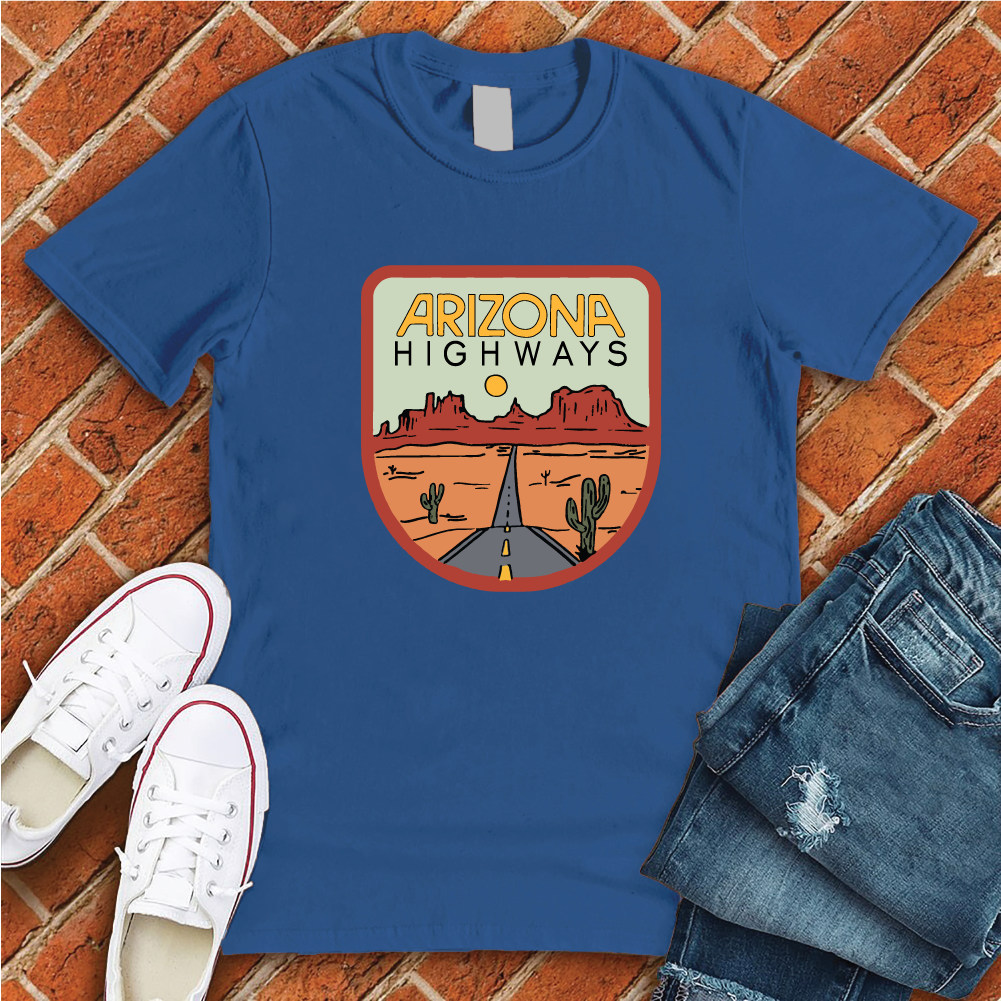 Arizona Highways T-Shirt T-Shirt Tshirts.com True Royal S 