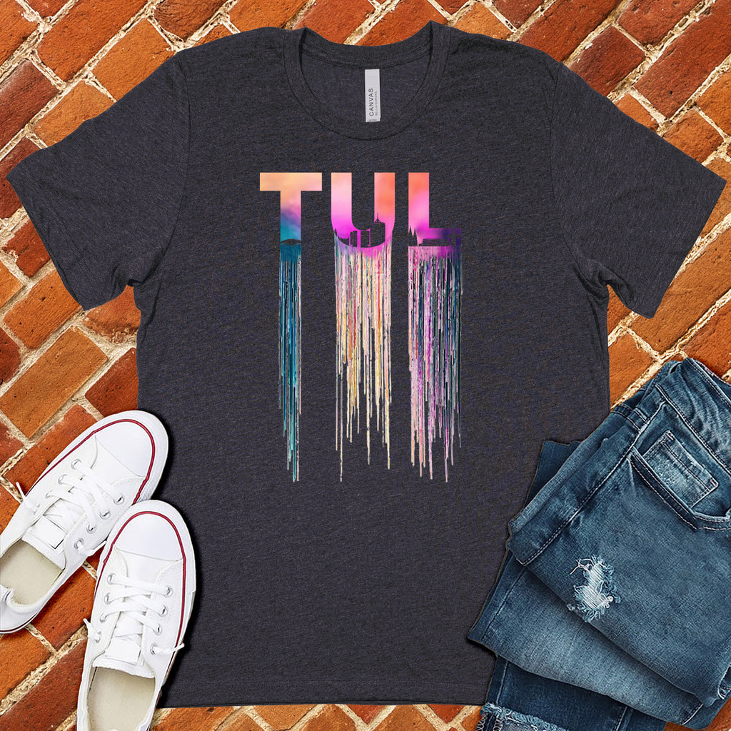 TUL Drip T-Shirt T-Shirt Tshirts.com Heather Navy S 