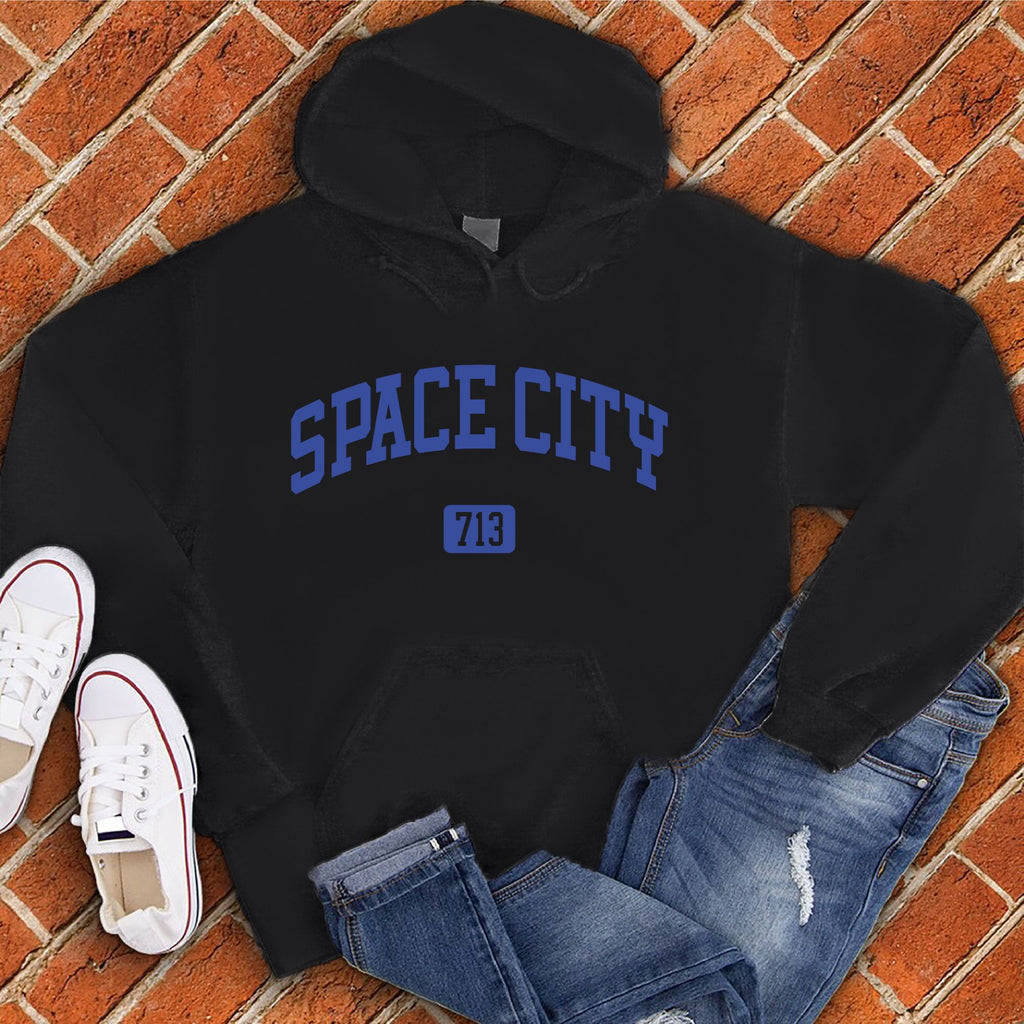 Space City Hoodie Hoodie Tshirts.com Black S 