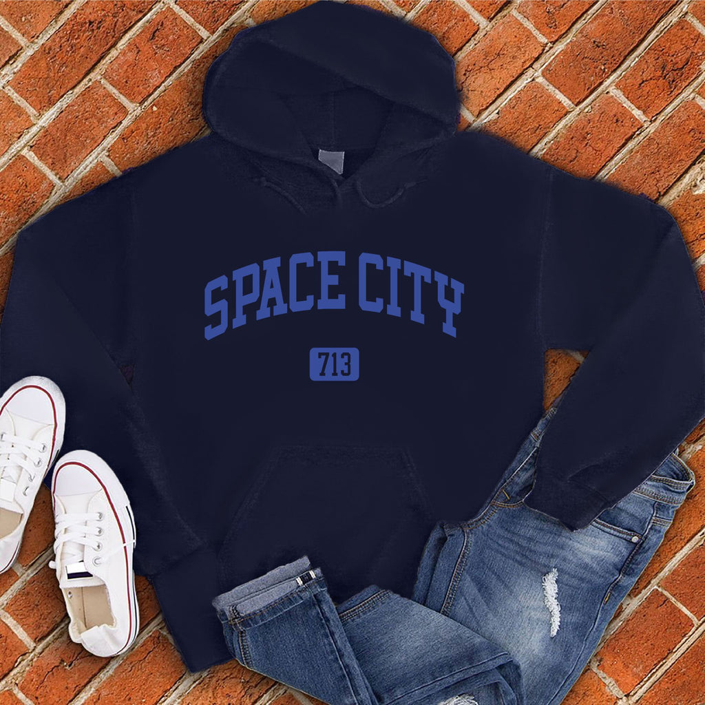 Space City Hoodie Hoodie Tshirts.com Classic Navy S 