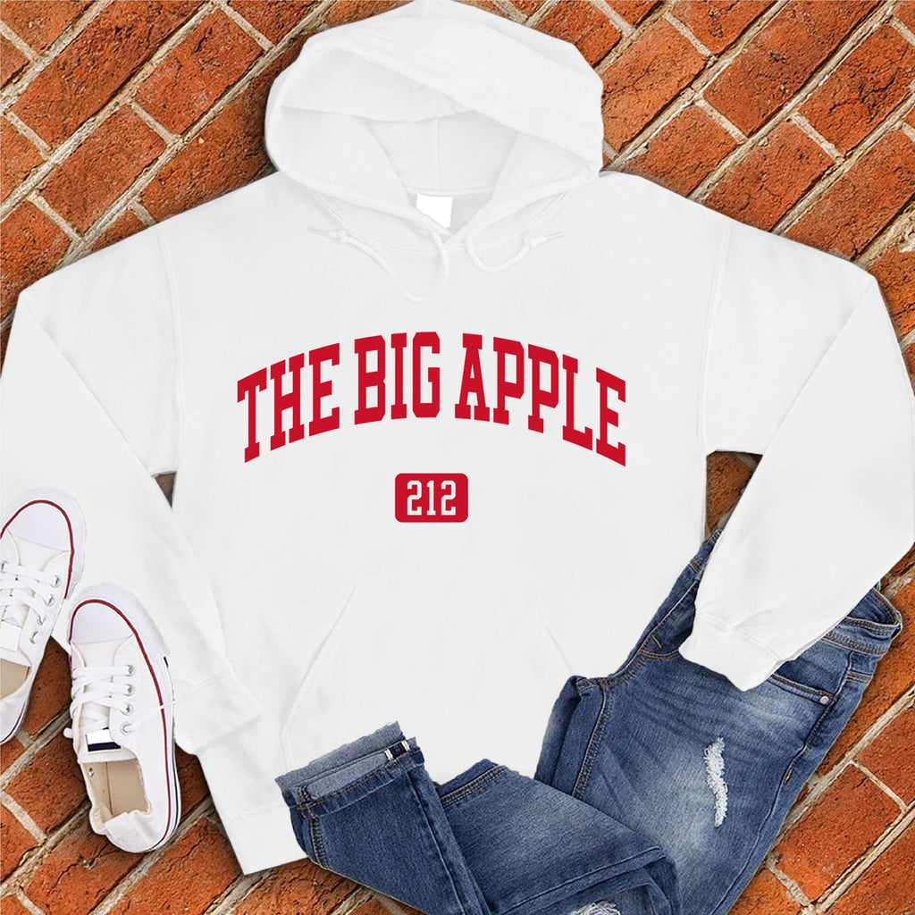 The Big Apple Hoodie Hoodie Tshirts.com White S 