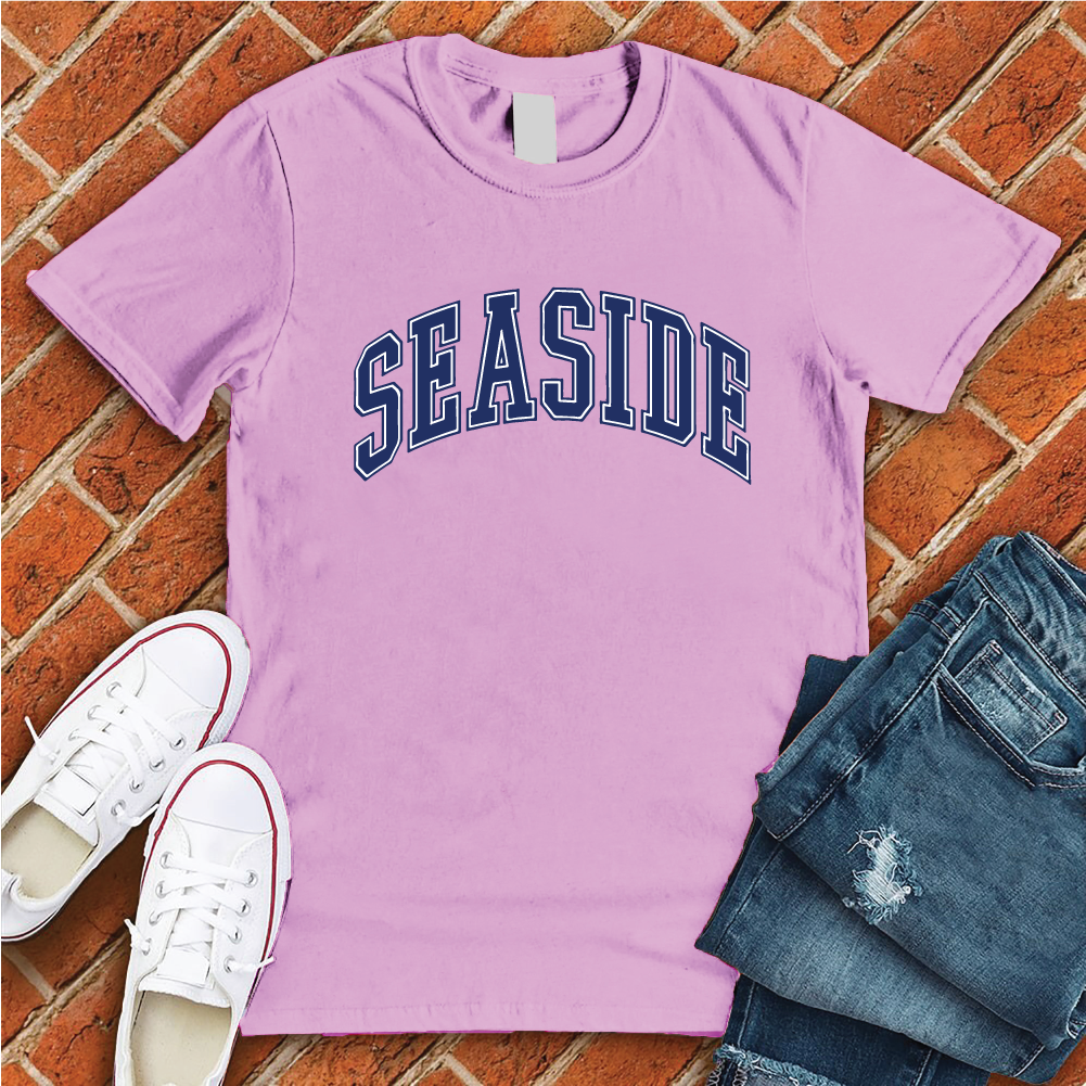 Seaside T-Shirt T-Shirt tshirts.com Heather Prism Lilac S 