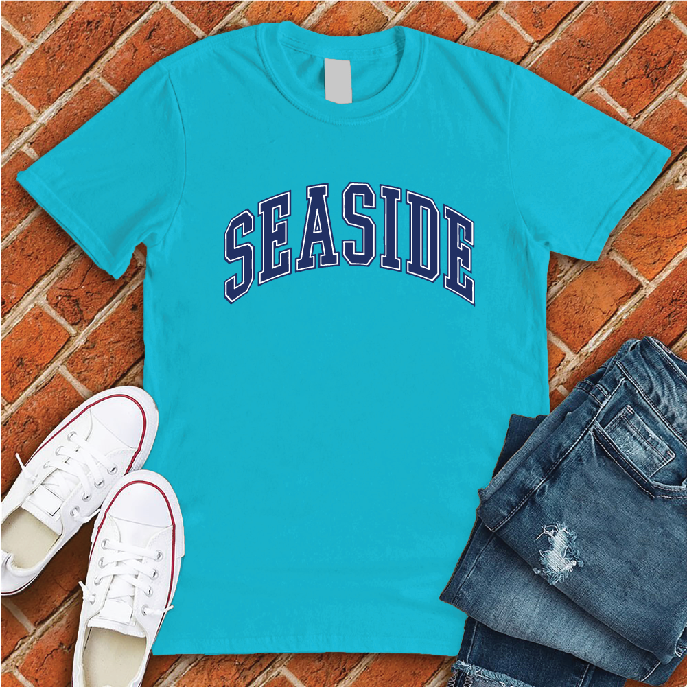 Seaside T-Shirt T-Shirt tshirts.com Turquoise S 
