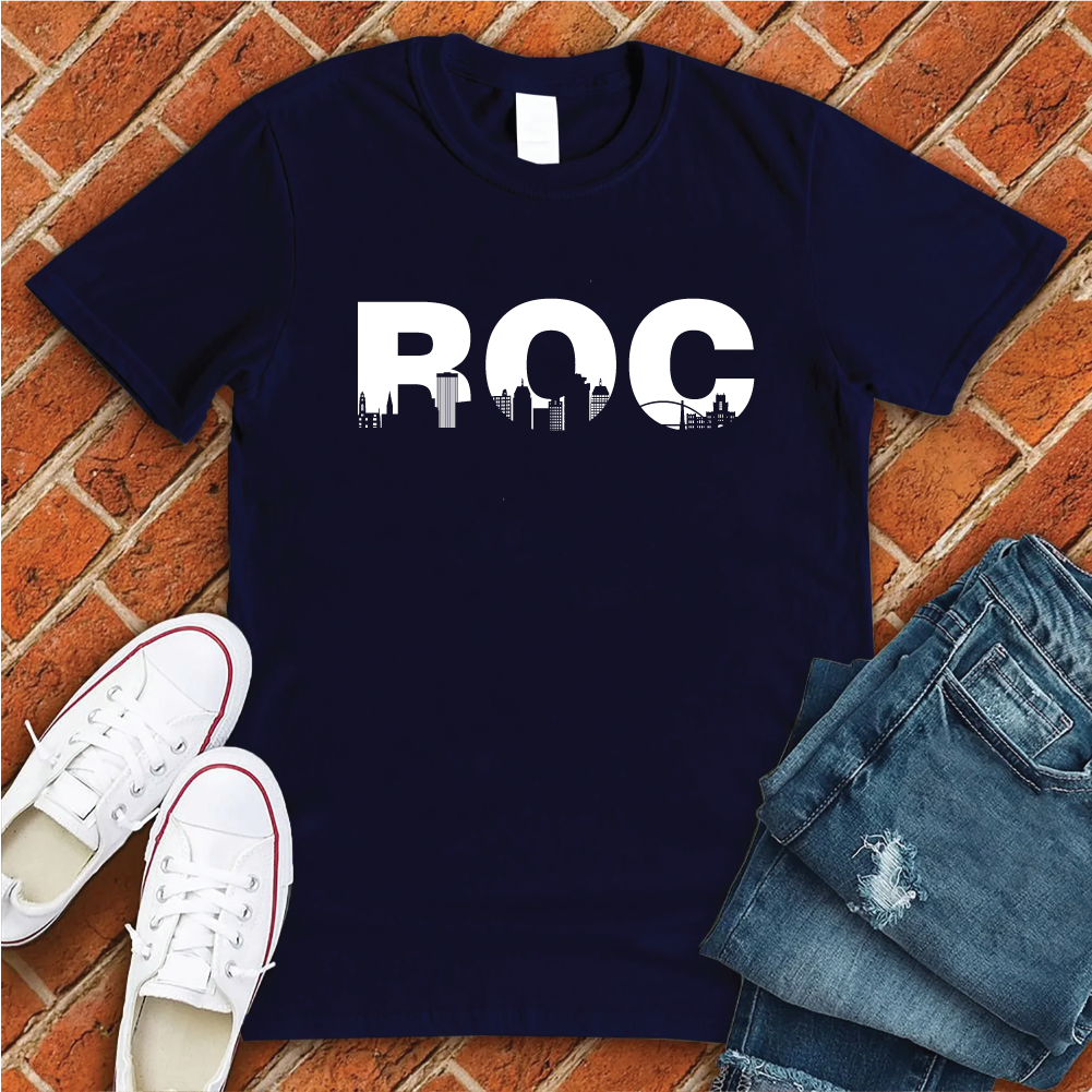 ROC T-Shirt T-Shirt tshirts.com Navy S 