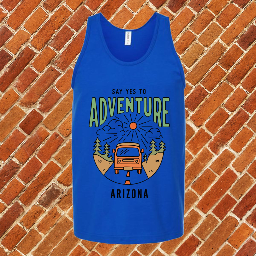 Say Yes To Adventure Arizona Unisex Tank Top Tank Top Tshirts.com Royal S 