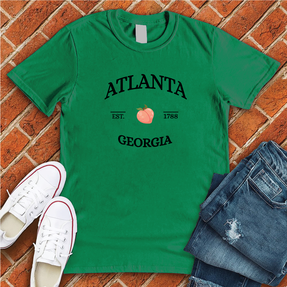 Atlanta Georgia Peach T-Shirt T-Shirt tshirts.com Heather Kelly S 