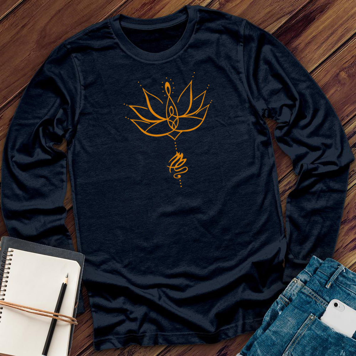 Virgo Lotus Long Sleeve – Tshirts.com