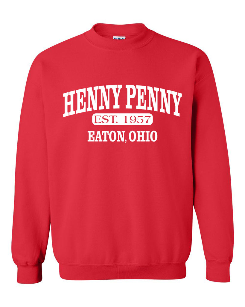 Heavy Blend Crewneck Sweatshirt 18000/T29285  Logos at Work Red S 