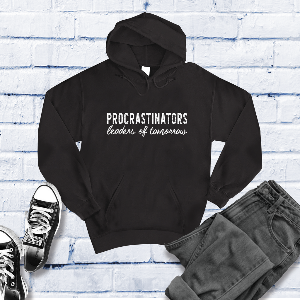 Procrastinators Hoodie Hoodie tshirts.com Black S 