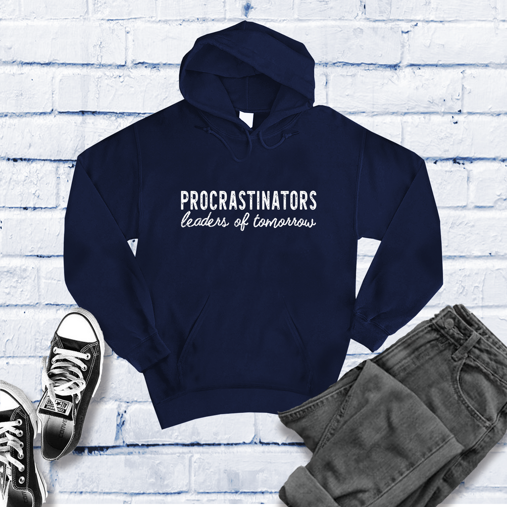Procrastinators Hoodie Hoodie tshirts.com Classic Navy S 