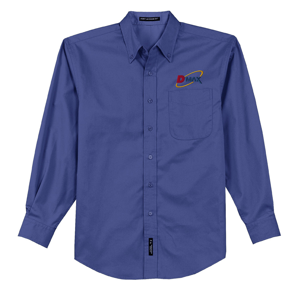 Long Sleeve Shirt S608/E7625 Long Sleeve Logos at Work Mediter Blue XS 