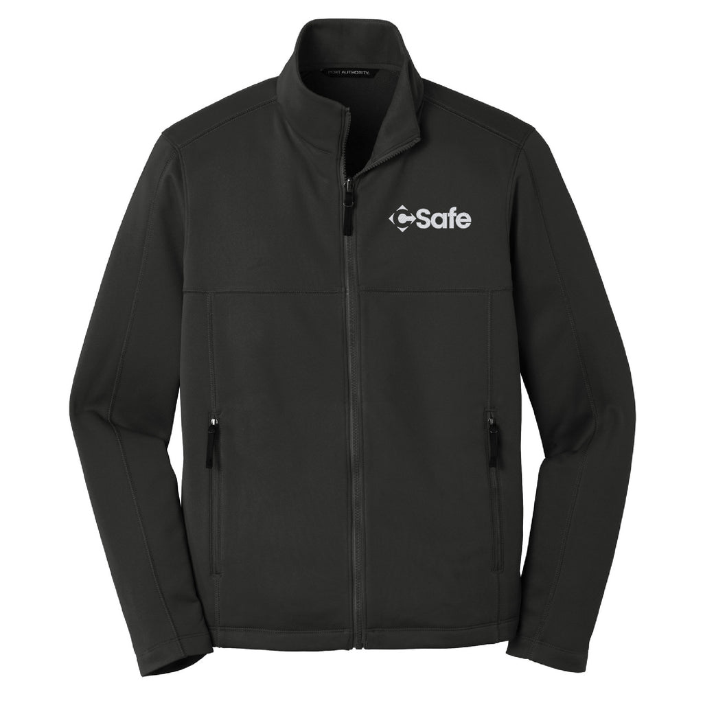 Men's Fleece Full-Zip Jacket F904/E35868  Logos at Work Deep Black XS 