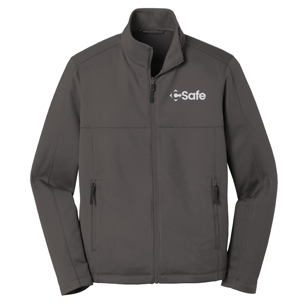 Men's Fleece Full-Zip Jacket F904/E35868  Logos at Work Graphite XS 