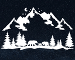 Mountains Make Us - Art Print Image