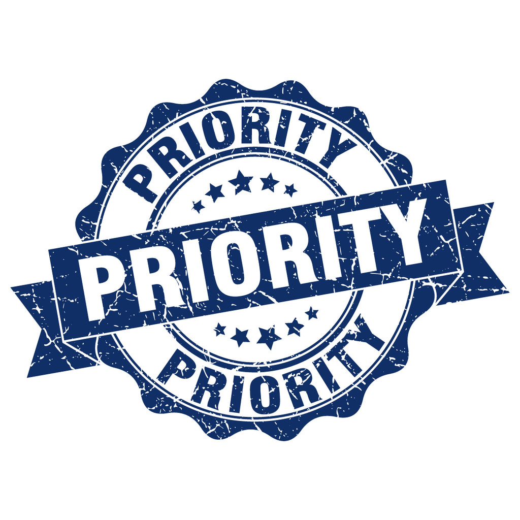 Priority Order Processing - Skip The Line! Priority tshirts.com   