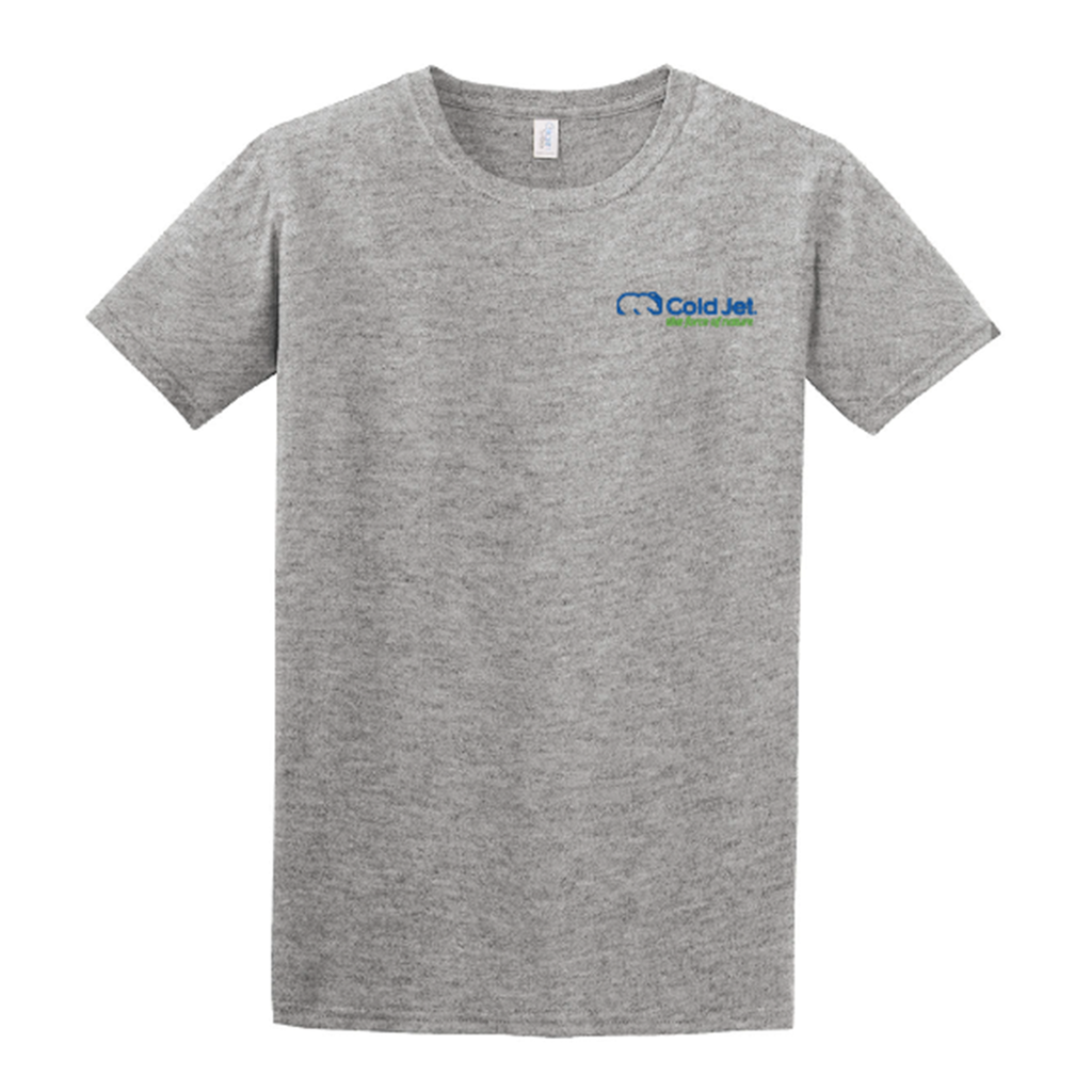Softstyle T-Shirt 64000/E17400 T-Shirt Logos at Work Sports Grey S 