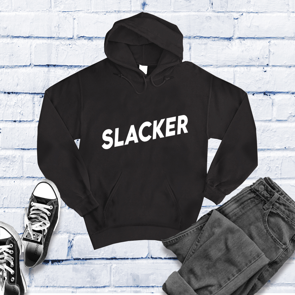 Slacker Hoodie Hoodie Tshirts.com Black S 