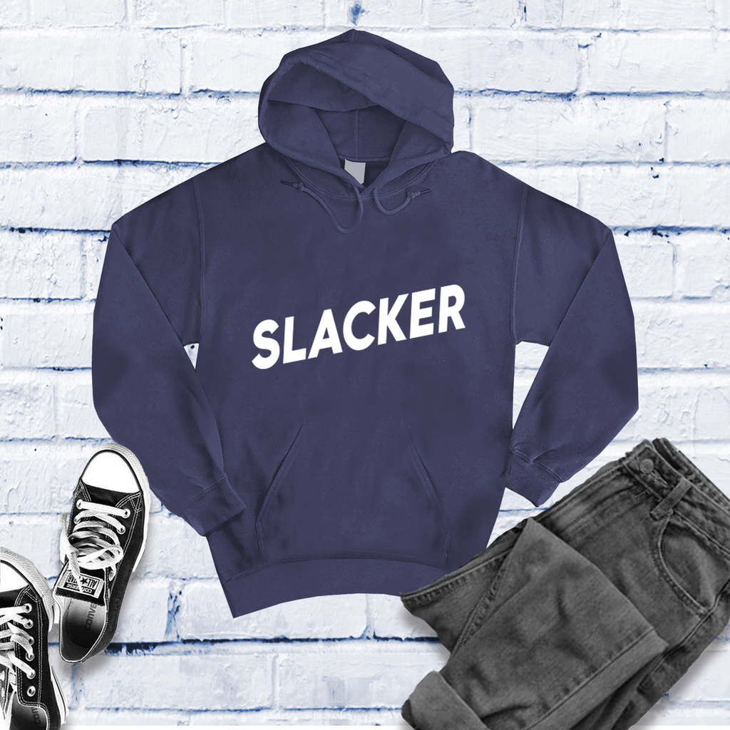 Slacker Hoodie Hoodie Tshirts.com Classic Navy Heather S 