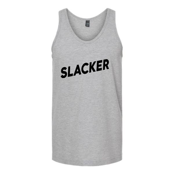Slacker Unisex Tank Top Tank Top Tshirts.com Heather Grey S 