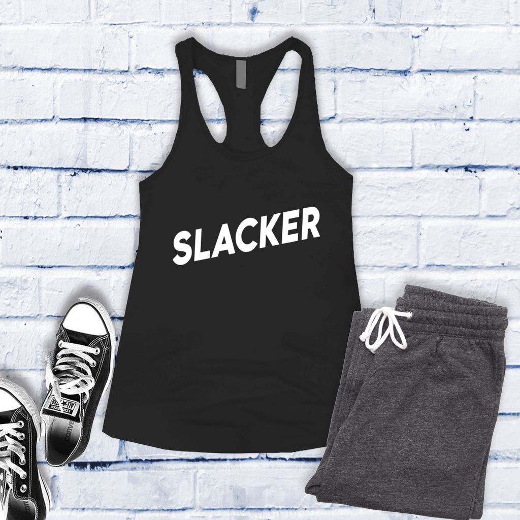 Slacker Women's Tank Top Tank Top Tshirts.com Black S 