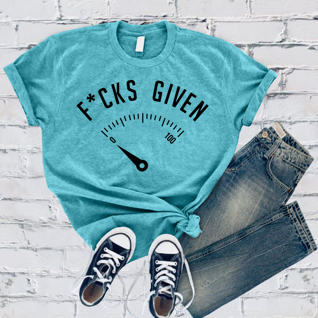 Fs Given Meter T-Shirt T-Shirt Tshirts.com Turquoise S 