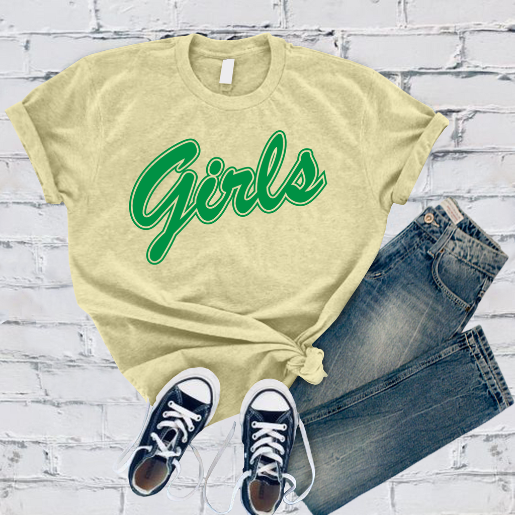 Girls T-Shirt T-Shirt Tshirts.com Heather French Vanilla S 