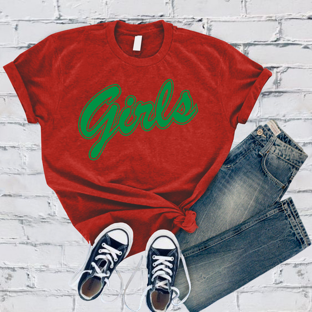 Girls T-Shirt T-Shirt Tshirts.com Red S 