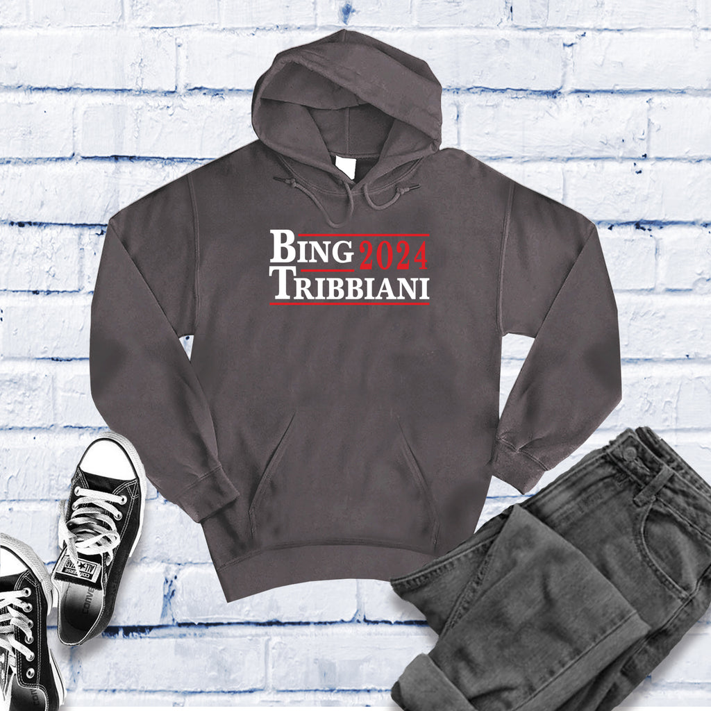 Bing Tribbiani '24 Hoodie Hoodie Tshirts.com Charcoal Heather S 
