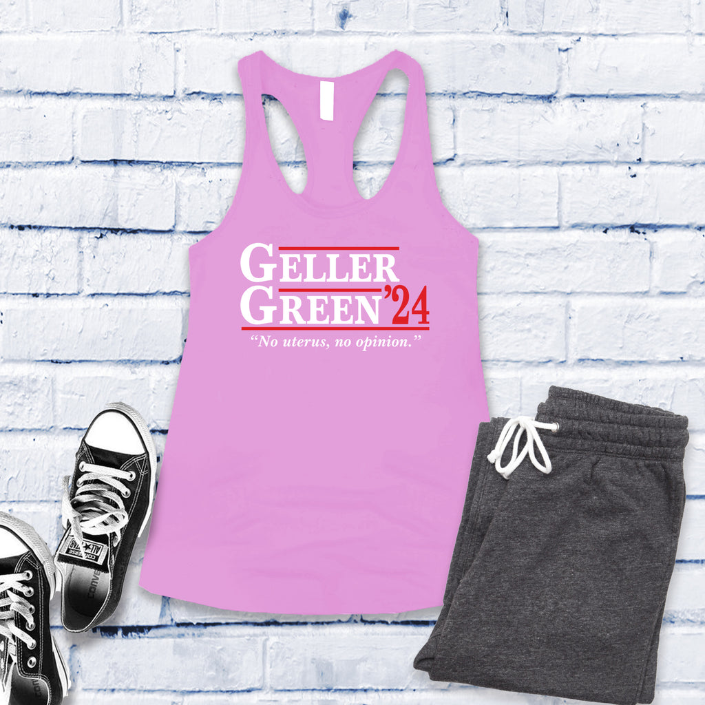 Geller Green '24 Women's Tank Top Tank Top tshirts.com Lilac S 