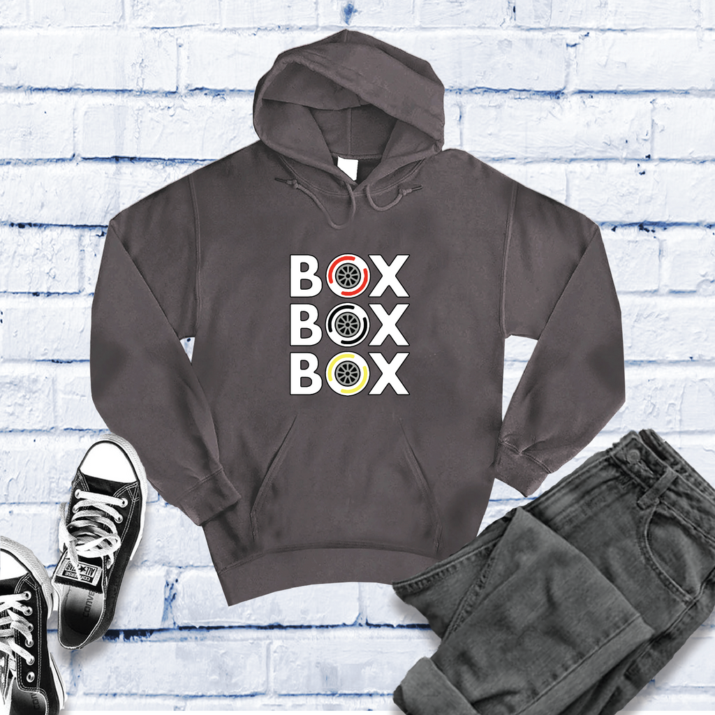 Box Box Box Hoodie Hoodie Tshirts.com Charcoal Heather S 