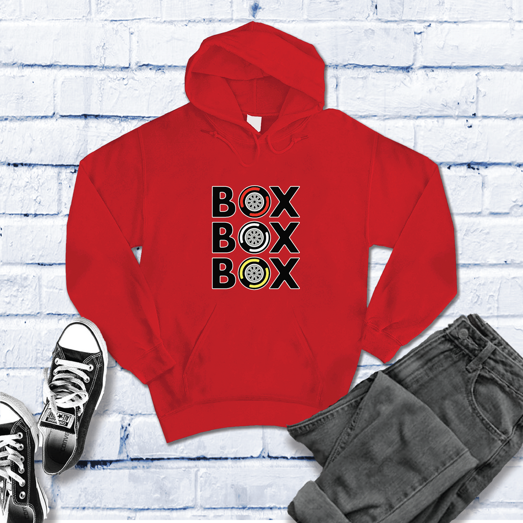 Box Box Box Hoodie Hoodie Tshirts.com Red S 