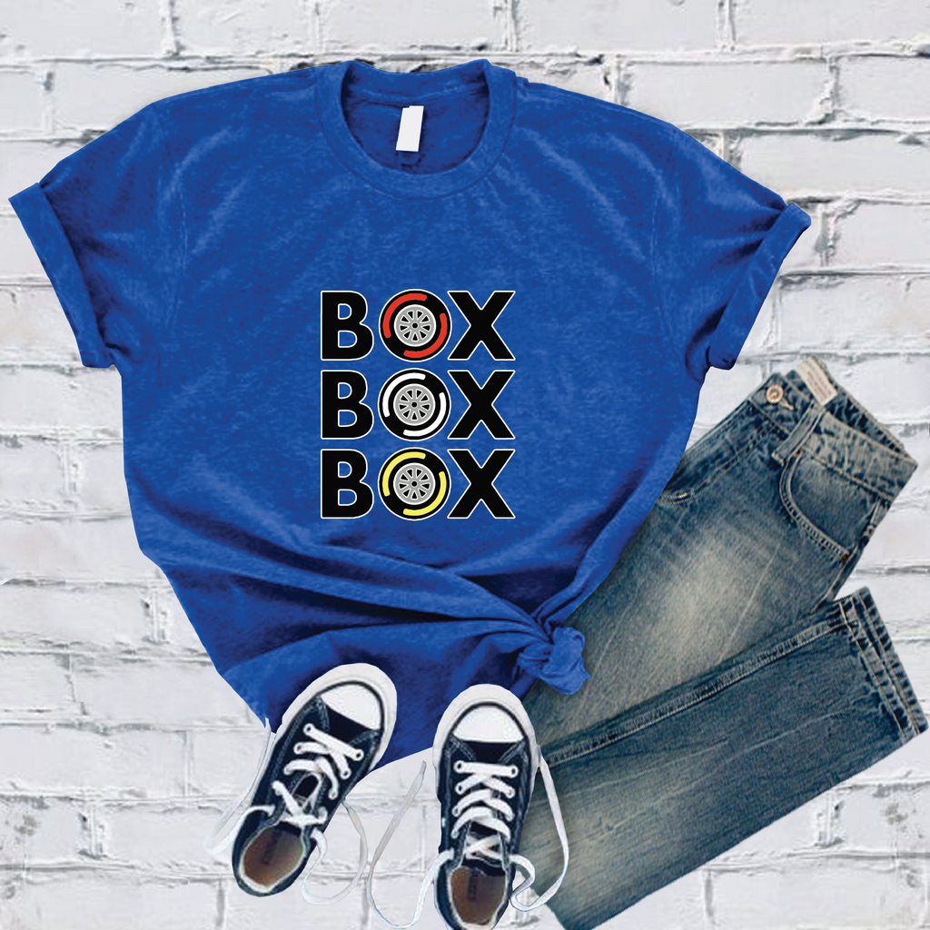 Box Box Box T-Shirt T-Shirt Tshirts.com True Royal S 
